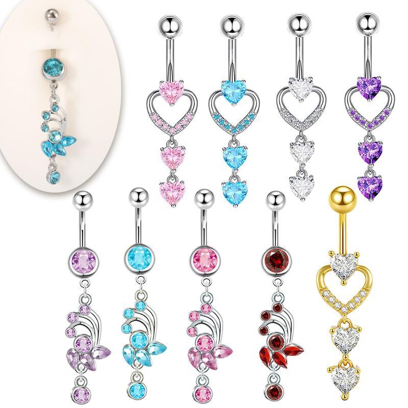 Body Jewelry Tunnels - Kolczyk do pępka ze stali nierdzewnej