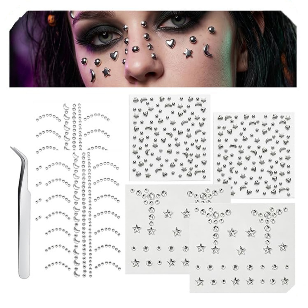Body Jewelry Eyebrow - Fałszywe piercingi kule Stick na nos
