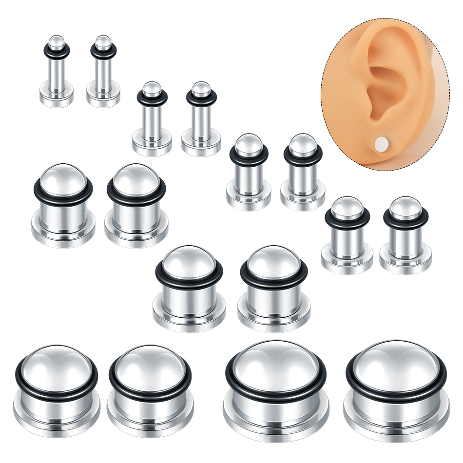 Body Jewelry Tunnels - 1 para tunel do ucha ze