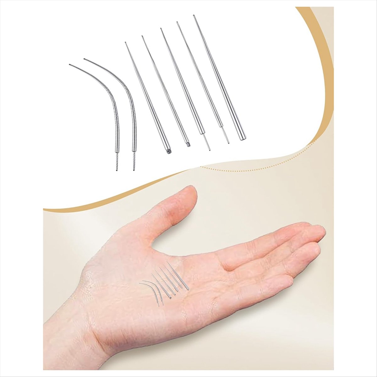 Body Jewelry Changing Kit - Narzędzie do wbijania kolczyków - aplikator