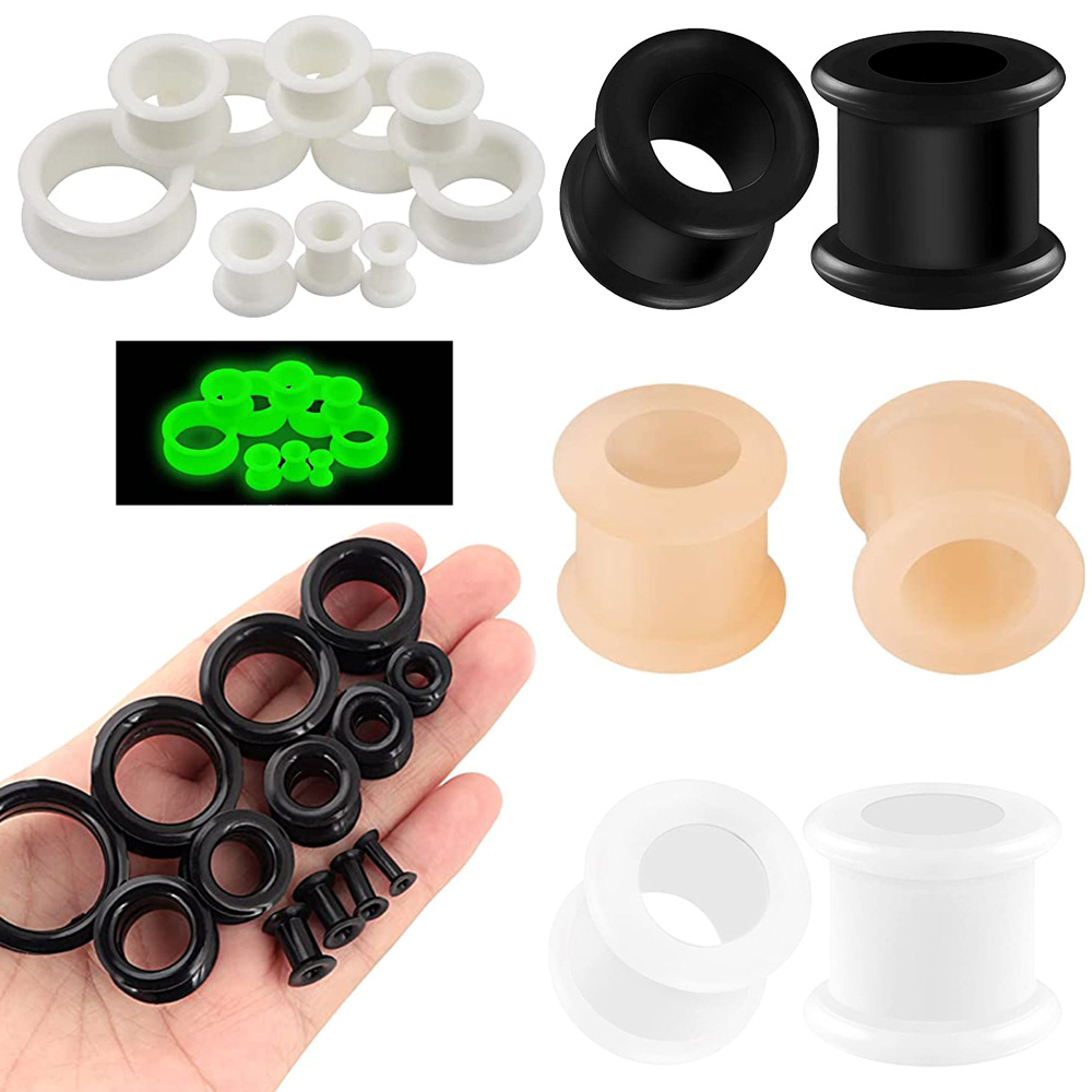 Body Jewelry Gauge Sizes - WKOUD 2 szt. 3mm-48mm wydrążone w