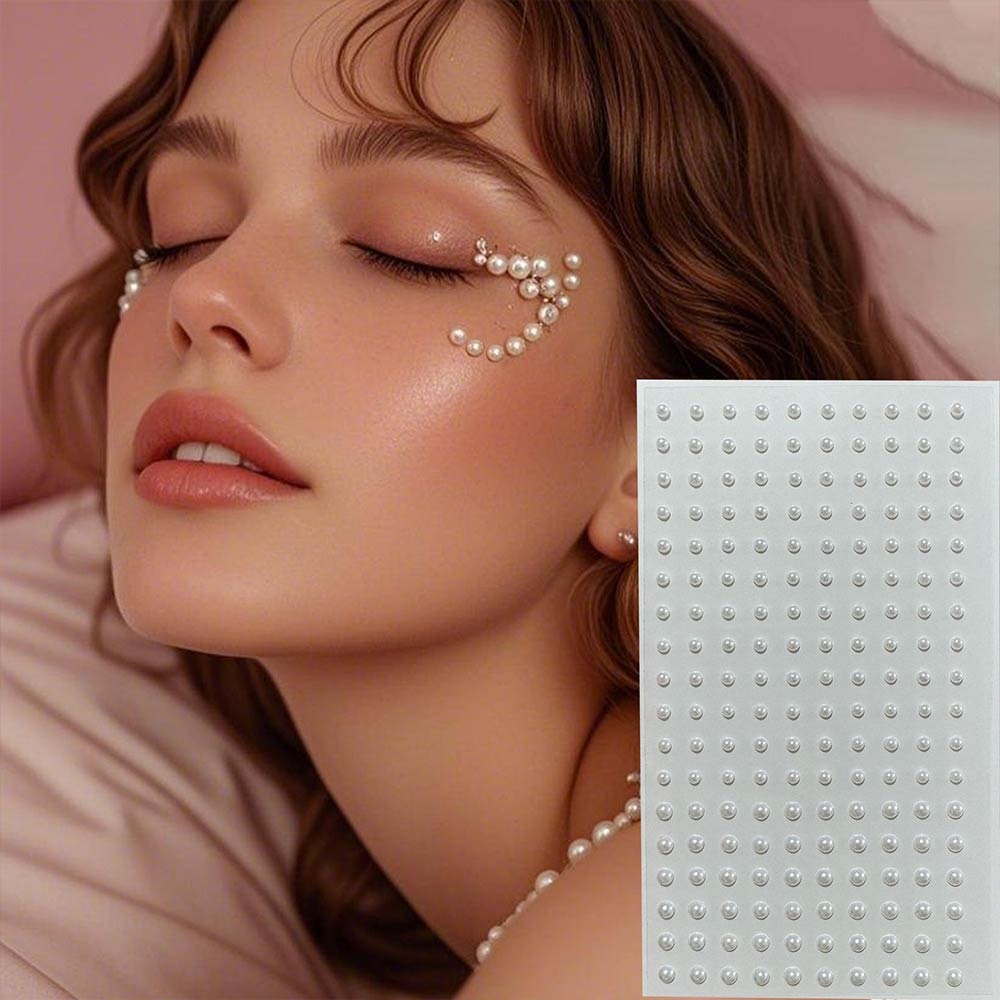 Body Jewelry Eyebrow - Wielokrotnego użytku naklejki na wargi bez