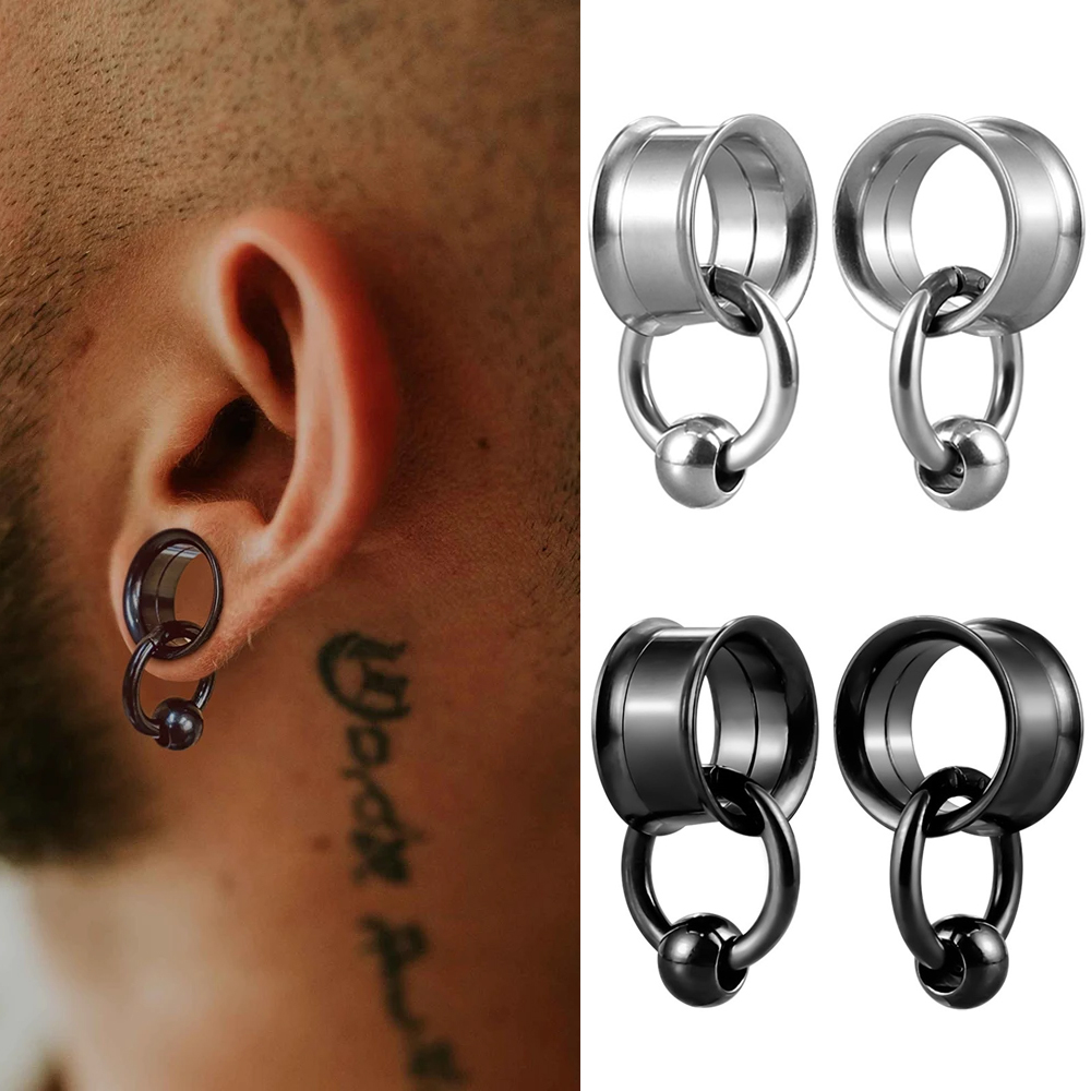 Body Jewelry Changing Kit - 2 szt./zestaw Stal Nierdzewna Okrągłe Rozpychacze