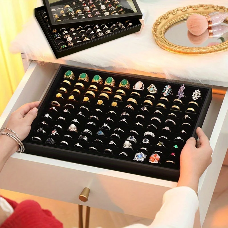 Body Jewelry Display - Zestaw ekspozytorów na pierścionki, organizer na