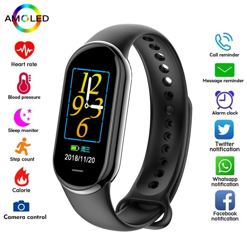 Body Jewelry Gauges - Nowy Oryginalny Mały Smartwatch M8 dla