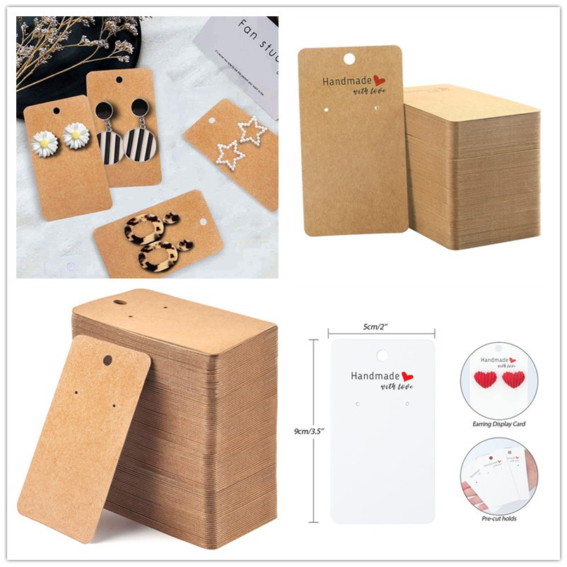Body Jewelry Display - 50 szt. kartek ekspozycyjnych na kolczyki