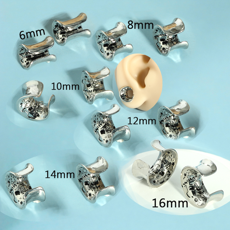 2 szt. Tunele do uszu ze stali – Body Jewelry Gauges recenzja i cena