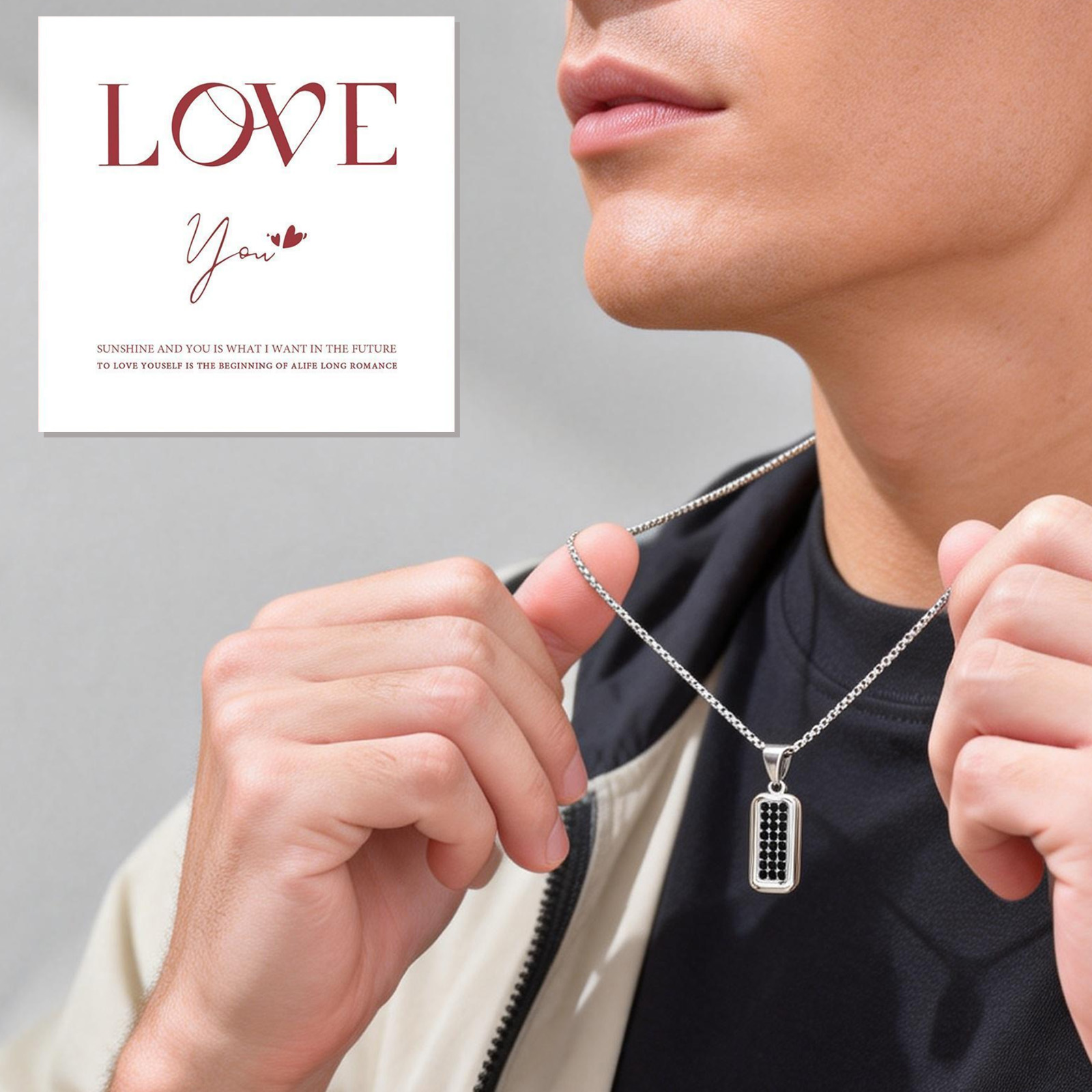 Spersonalizowany naszyjnik z i – Body Jewelry Back recenzja i cena