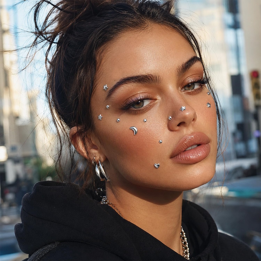 Fałszywe piercingi kule Stick  – Body Jewelry Eyebrow recenzja i cena