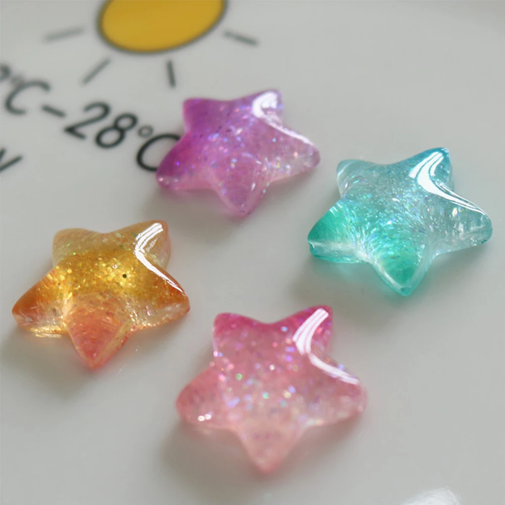 10 sztuk Gradient Star Series  – Star Flat Back recenzja i cena