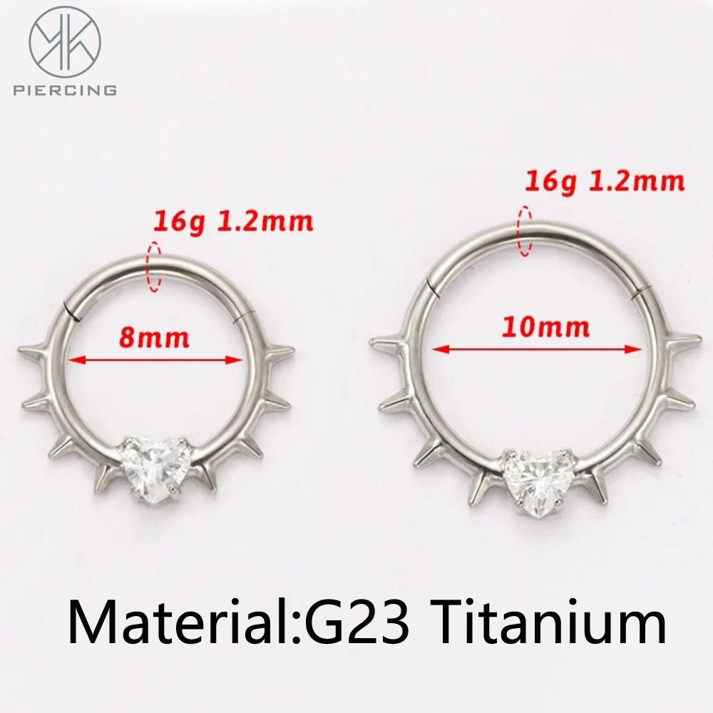1PC obręcz G23 Implant tytanu  – Body Jewelry Implants recenzja i cena