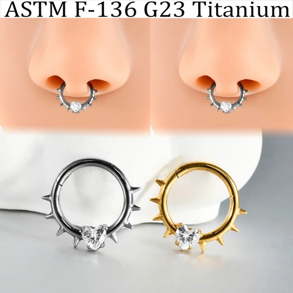 1PC obręcz G23 Implant tytanu  – Body Jewelry Implants recenzja i cena