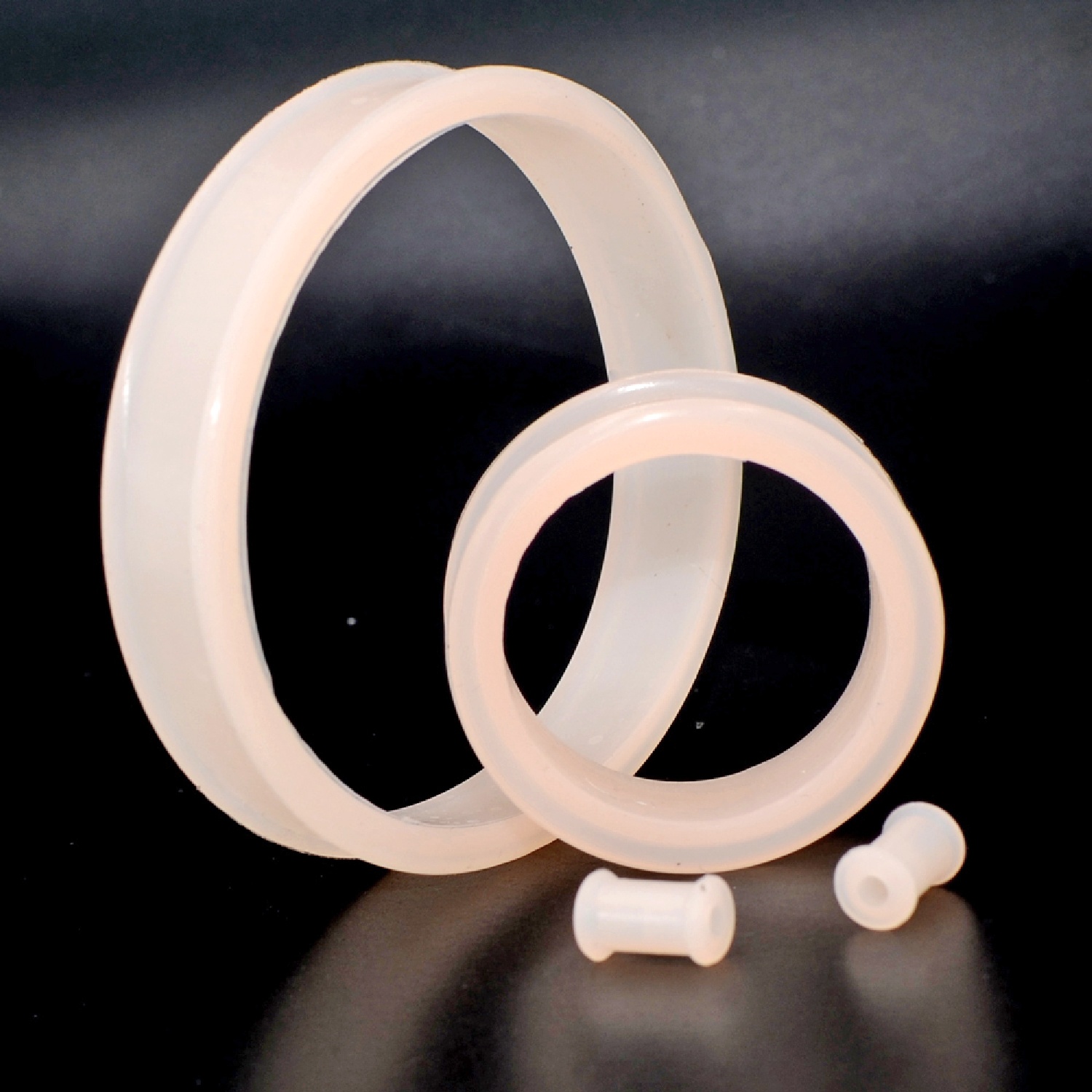 Para Duży rozmiar Kolor skóry  – Body Jewelry Gauge Sizes recenzja i cena