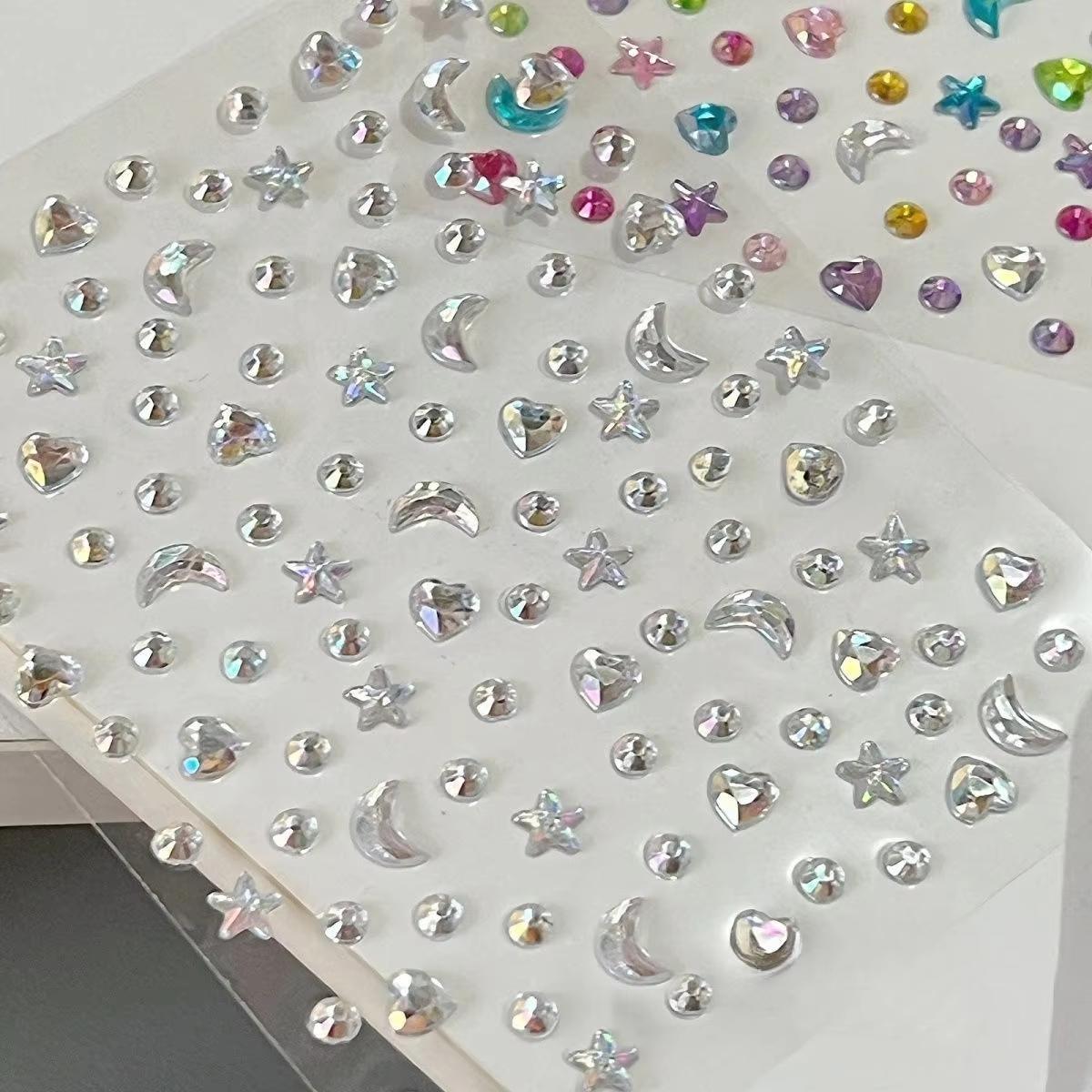 1/2 szt. Naklejki 3D z gwiazda – Body Jewelry Eyebrow recenzja i cena