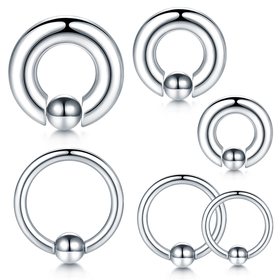 1Pc Pierścień ze stali nierdze – Body Jewelry Tunnels recenzja i cena