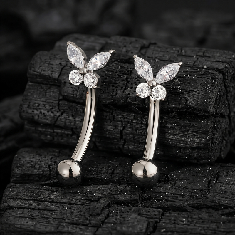 Kolczyk z tytanu ASTM F136 z m – Body Jewelry Vertical Labret recenzja i cena