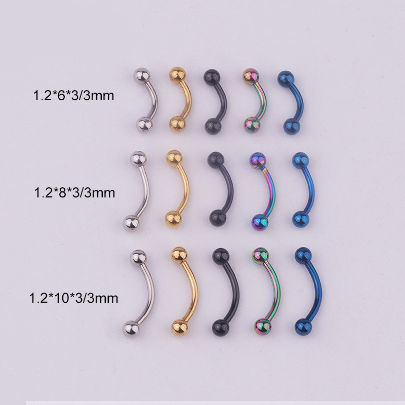 5 sztuk/partia 16G 316L Stal N – Body Jewelry Eyebrow recenzja i cena