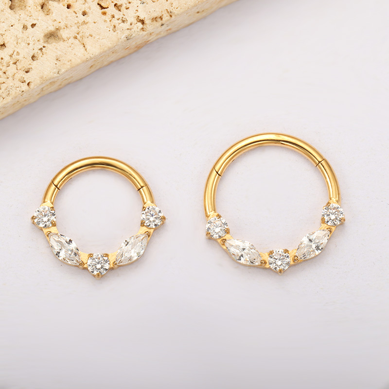 Pierścień do nosa z tytanu AST – Body Jewels recenzja i cena