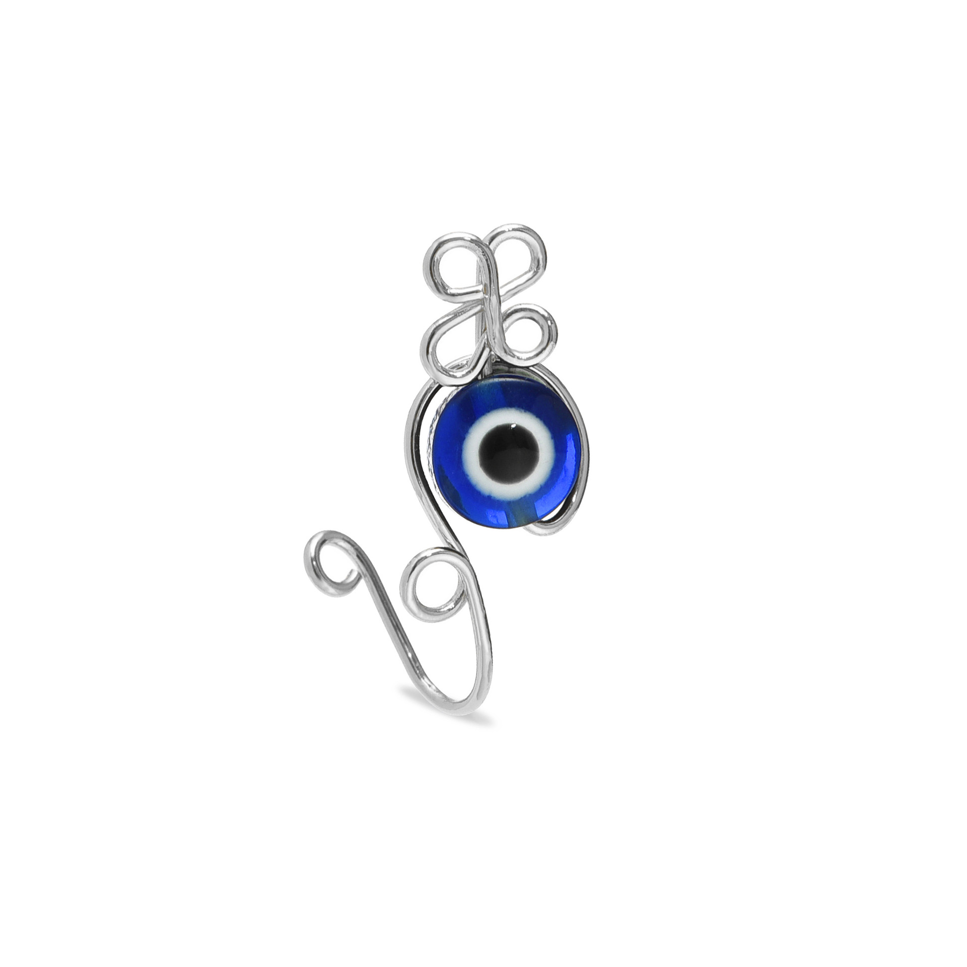 Evil Eye Nose Ring Handmade Co – Body Jewelry Real Gold recenzja i cena