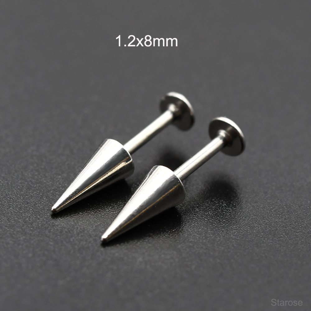 Starose 2 szt. Gotycki stożek  – Body Jewelry Vertical Labret recenzja i cena