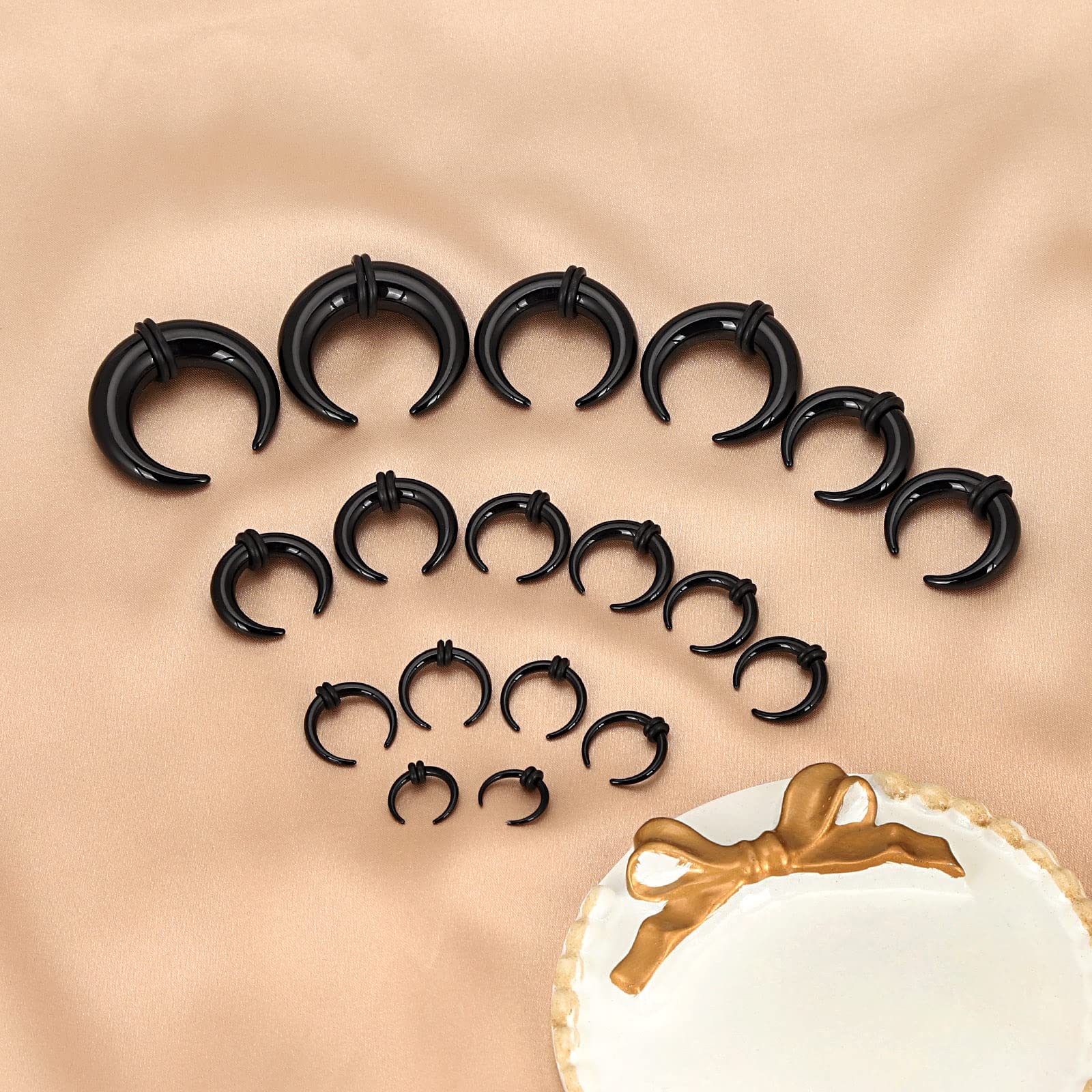18 sztuk akrylowe przegrody Pi – Body Jewelry Tunnels recenzja i cena