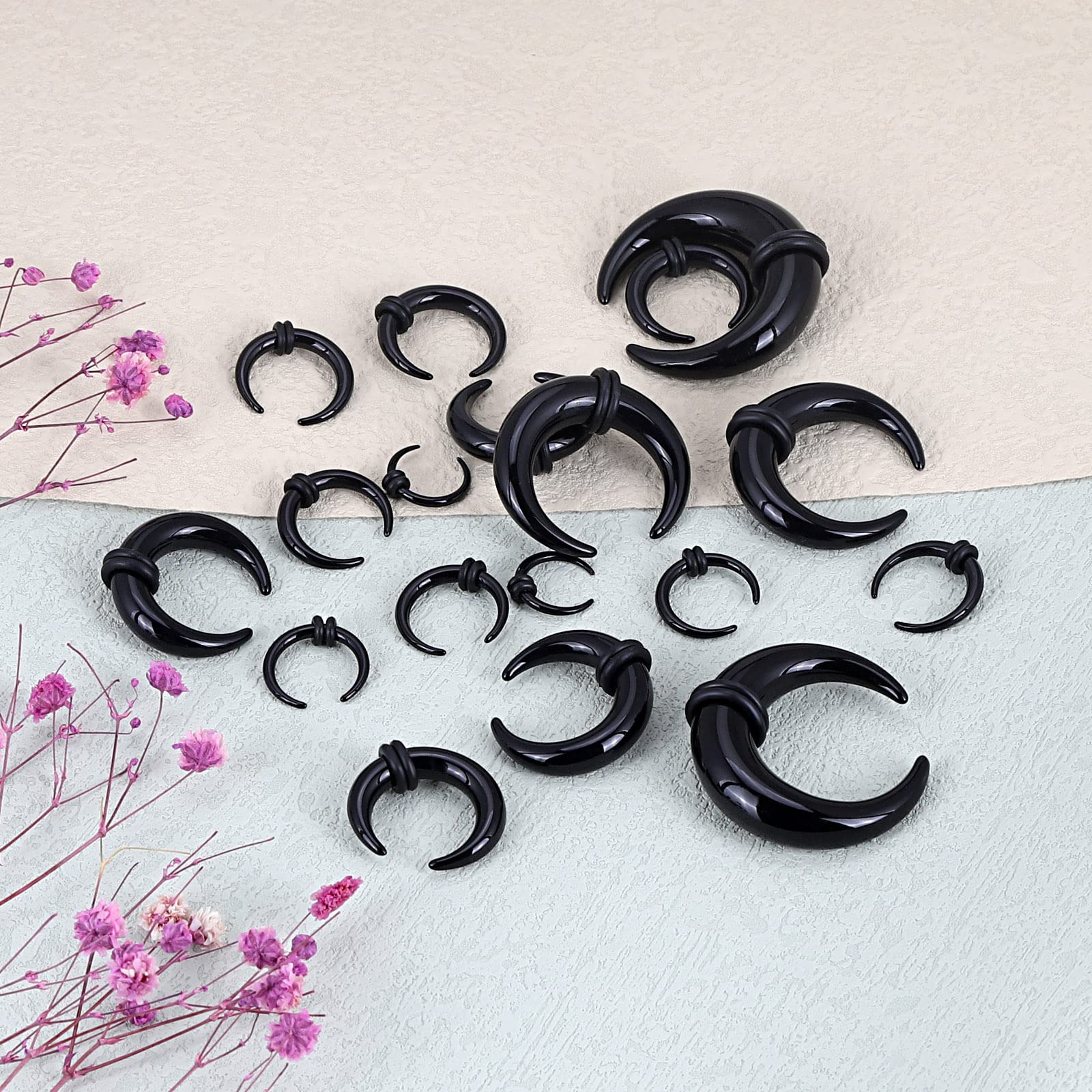 18 sztuk akrylowe przegrody Pi – Body Jewelry Tunnels recenzja i cena