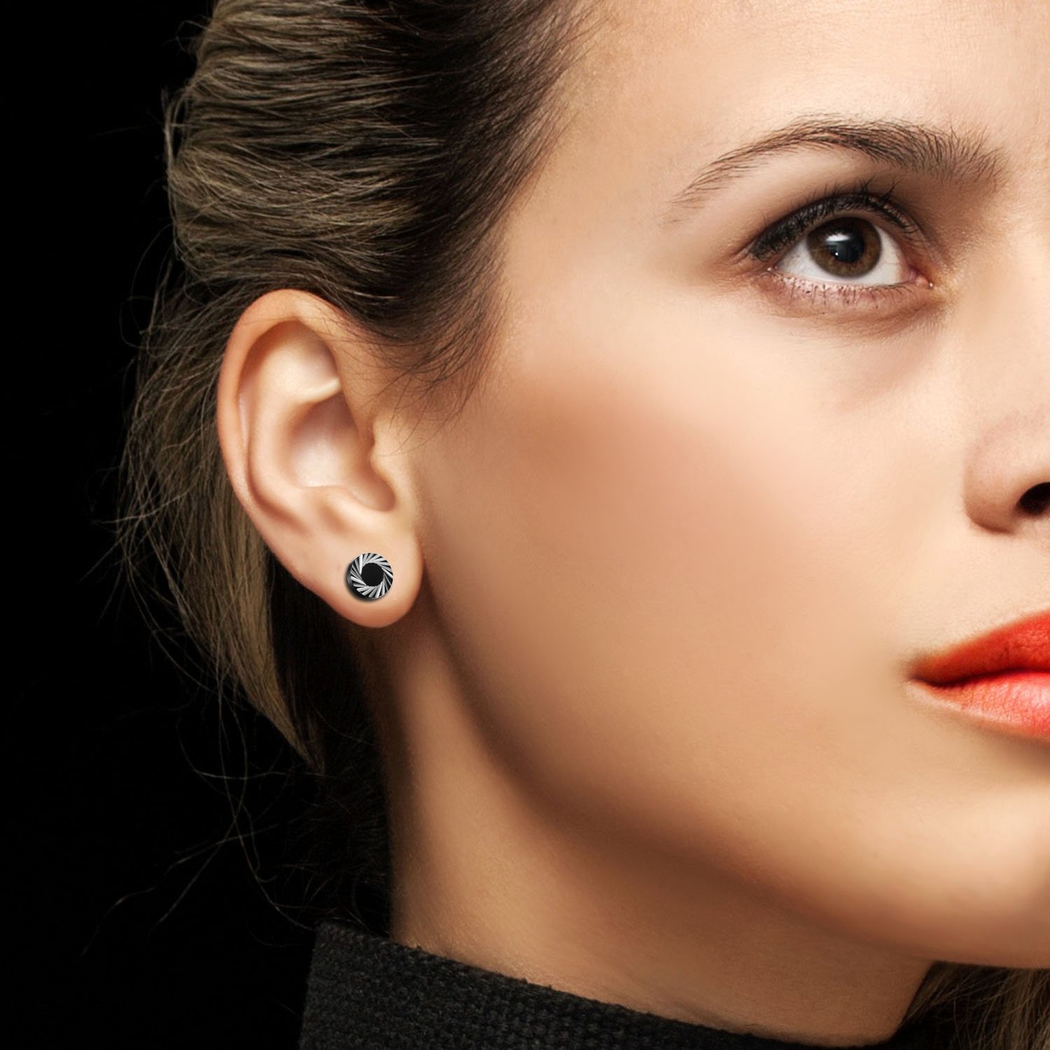 2 sztuk/6 sztuk czarne stal ni – Body Jewelry Tunnels recenzja i cena