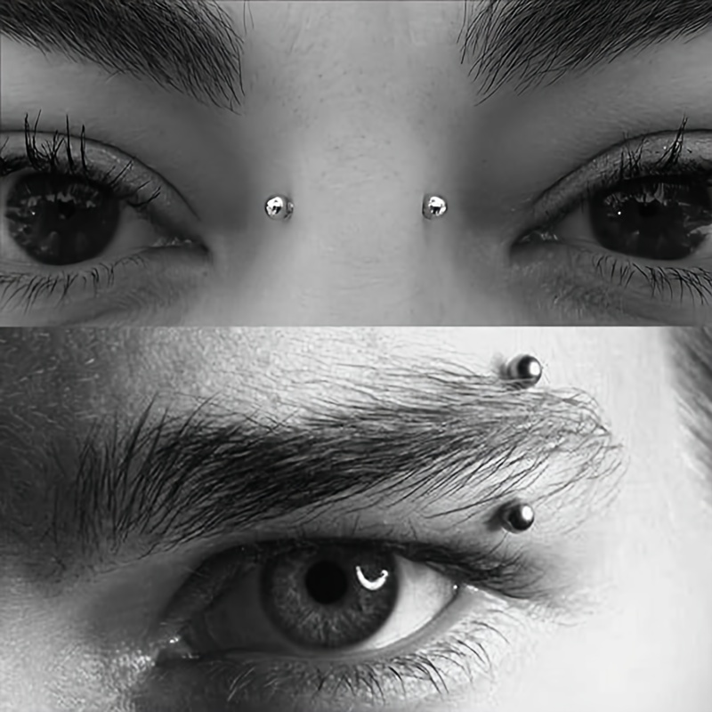 Sztuczne piercingi, sztuczny k – Body Jewelry Eyebrow recenzja i cena