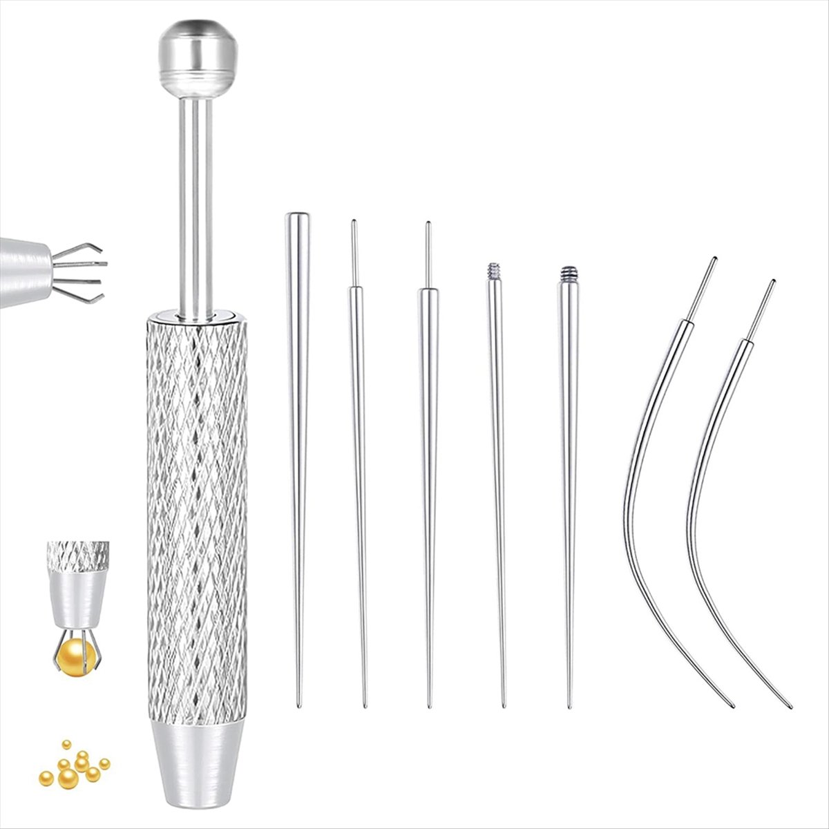 Narzędzie do wbijania kolczykó – Body Jewelry Changing Kit recenzja i cena