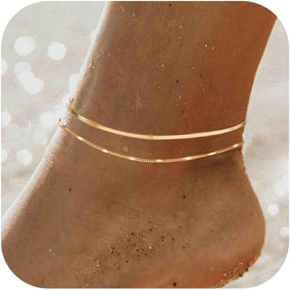 Bransoletki na kostkę damskie, – Body Jewelry Real Gold recenzja i cena