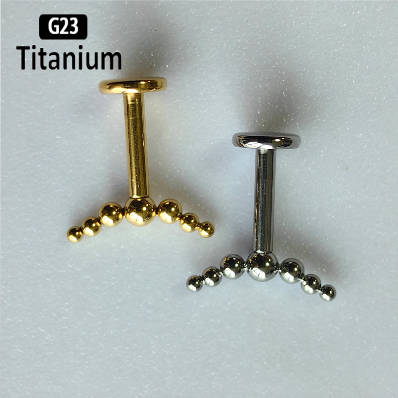G23 Titanium Piercing 7pcs Bal – Body Jewelry Vertical Labret recenzja i cena