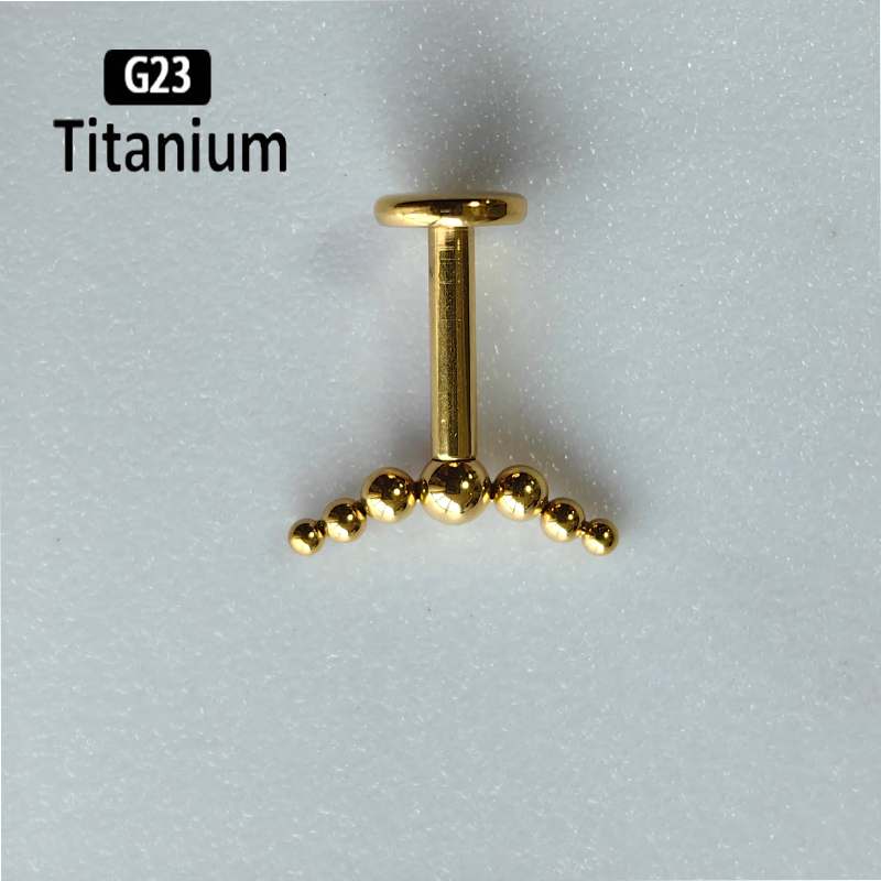 G23 Titanium Piercing 7pcs Bal – Body Jewelry Vertical Labret recenzja i cena
