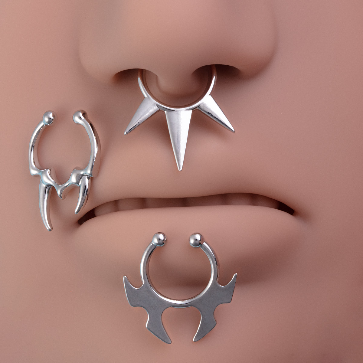 1-3szt Fałszywe pierścienie na – Body Jewelry Implants recenzja i cena