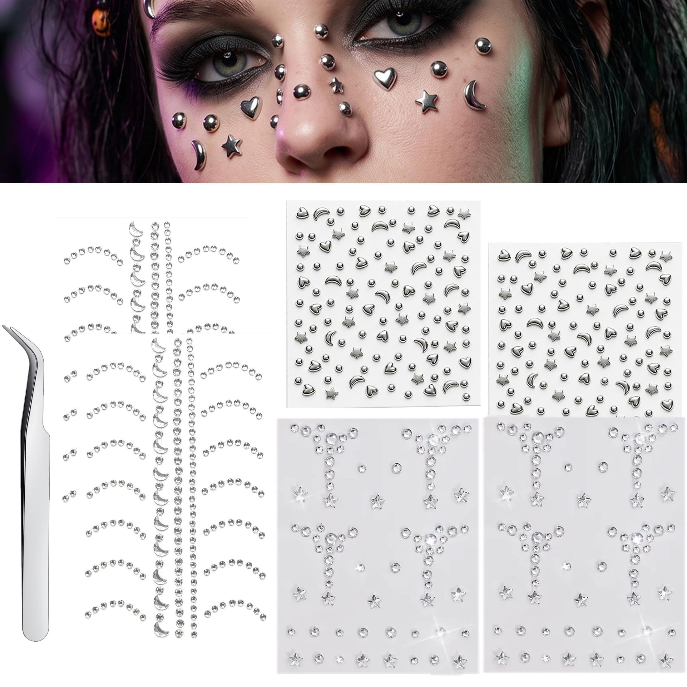 Sztuczne kolczyki, naklejane k – Body Jewelry Eyebrow recenzja i cena