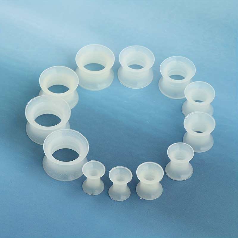 2 sztuki silikonowych zatyczek – Body Jewelry Gauge Sizes recenzja i cena