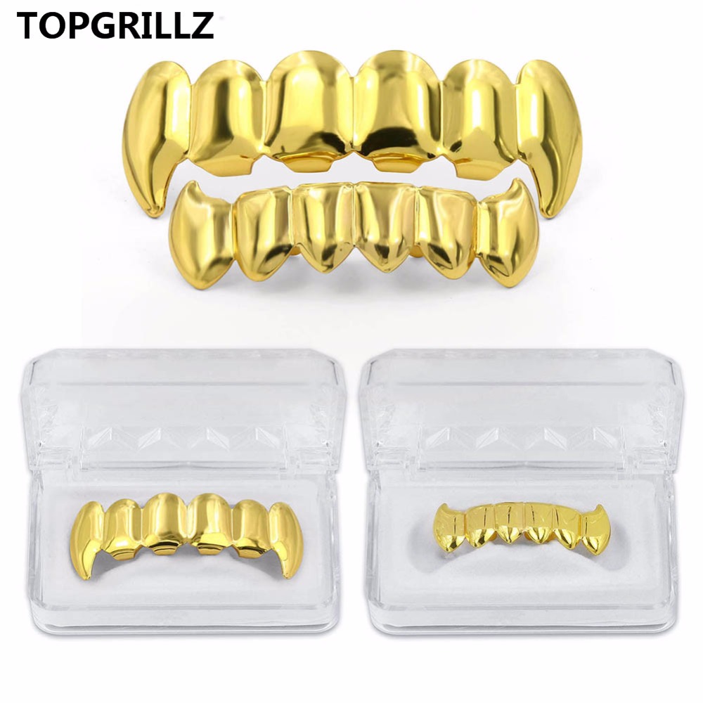 TOPGRILLZ Gold Silver Plated H – Body Jewelry Real Gold recenzja i cena