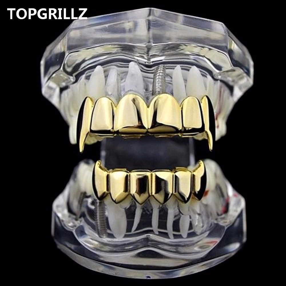 TOPGRILLZ Gold Silver Plated H – Body Jewelry Real Gold recenzja i cena