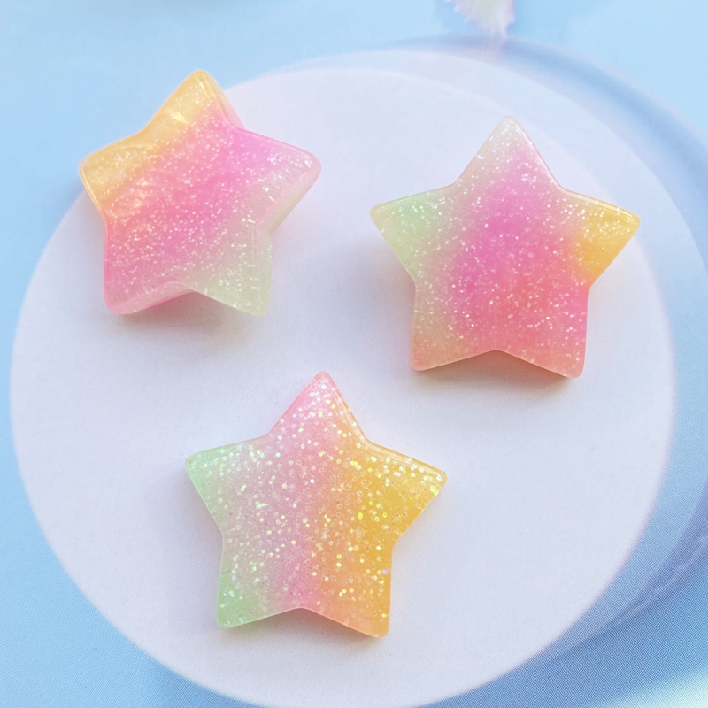 10 sztuk Kawaii śliczne miesza – Star Flat Back recenzja i cena