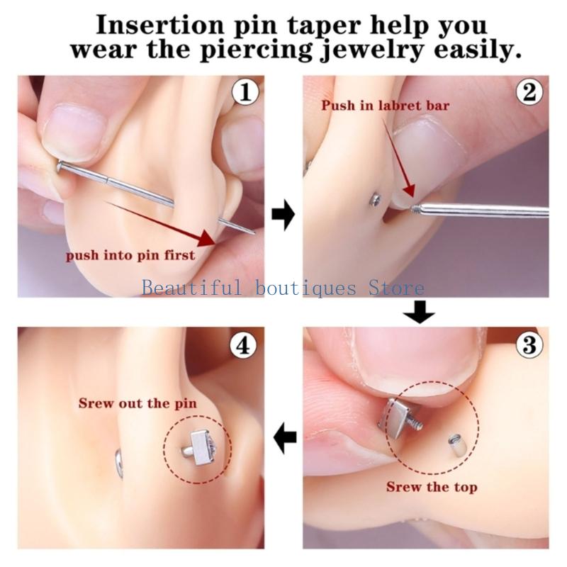 Zestaw przewodników do piercin – Body Jewelry Changing Kit recenzja i cena