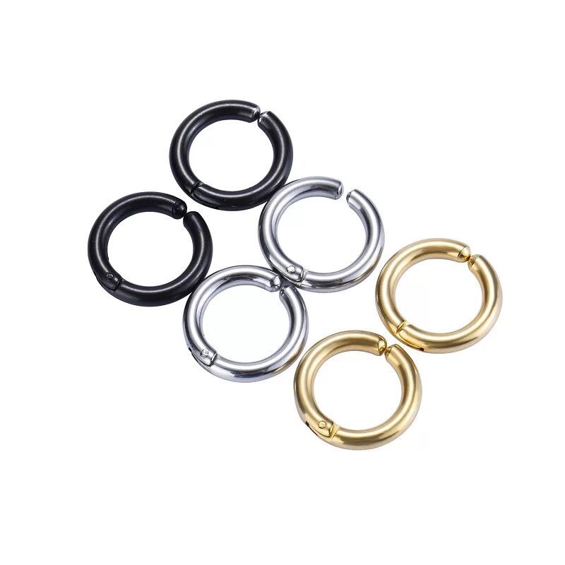 2/6 sztuk fałszywe kolczyki Hu – Body Jewelry Tunnels recenzja i cena