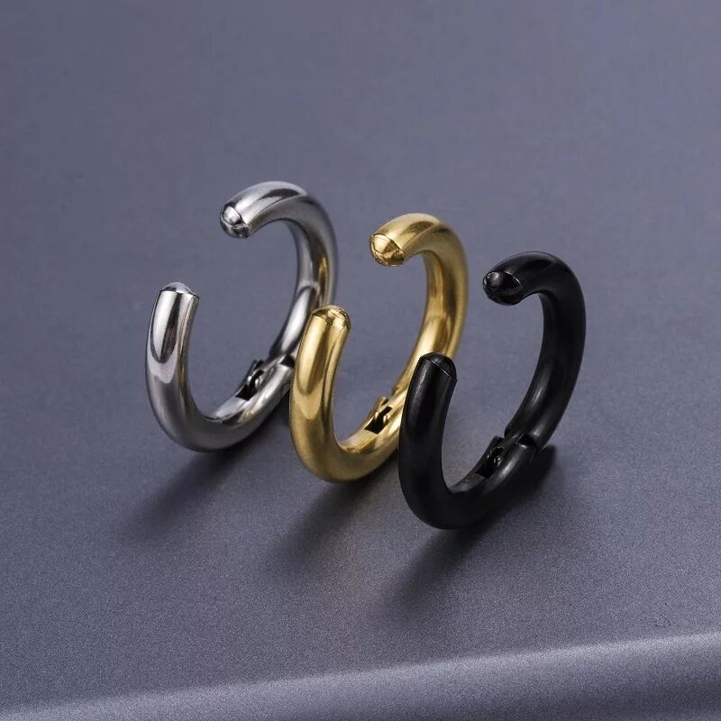 2/6 sztuk fałszywe kolczyki Hu – Body Jewelry Tunnels recenzja i cena