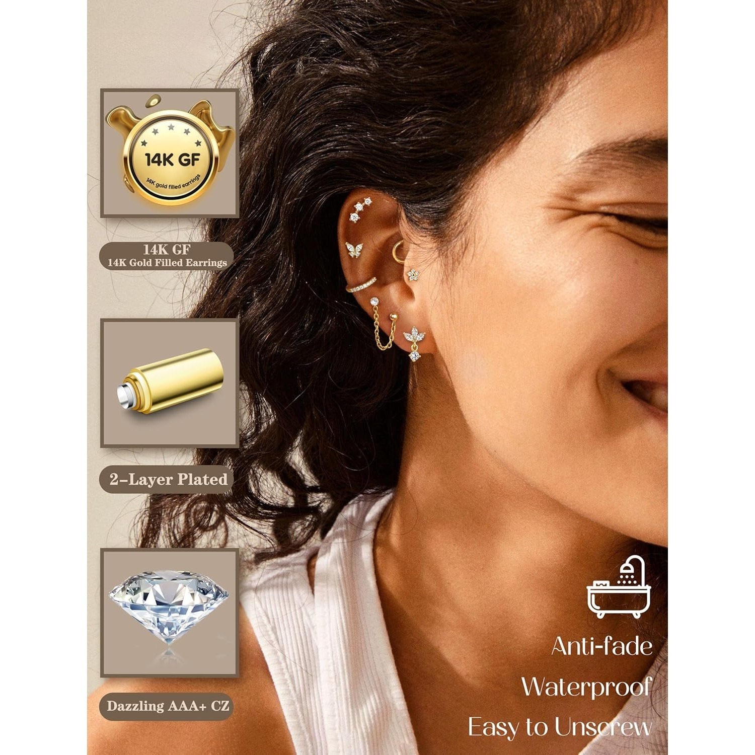 Kolczyki do chrząstki Bobisty  – Body Jewelry Changing Kit recenzja i cena