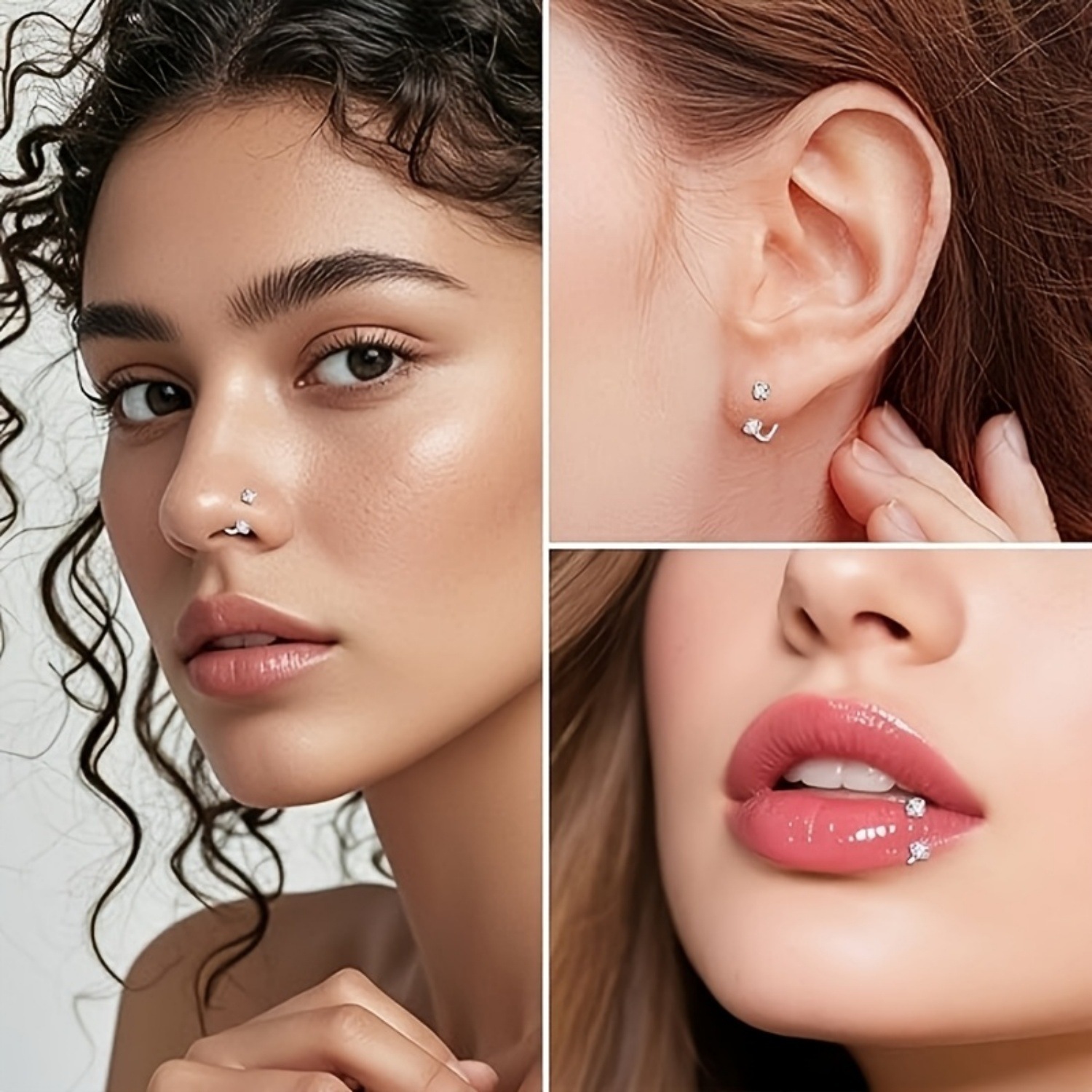 Kolczyki do nosa w kształcie p – Body Jewelry Changing Kit recenzja i cena