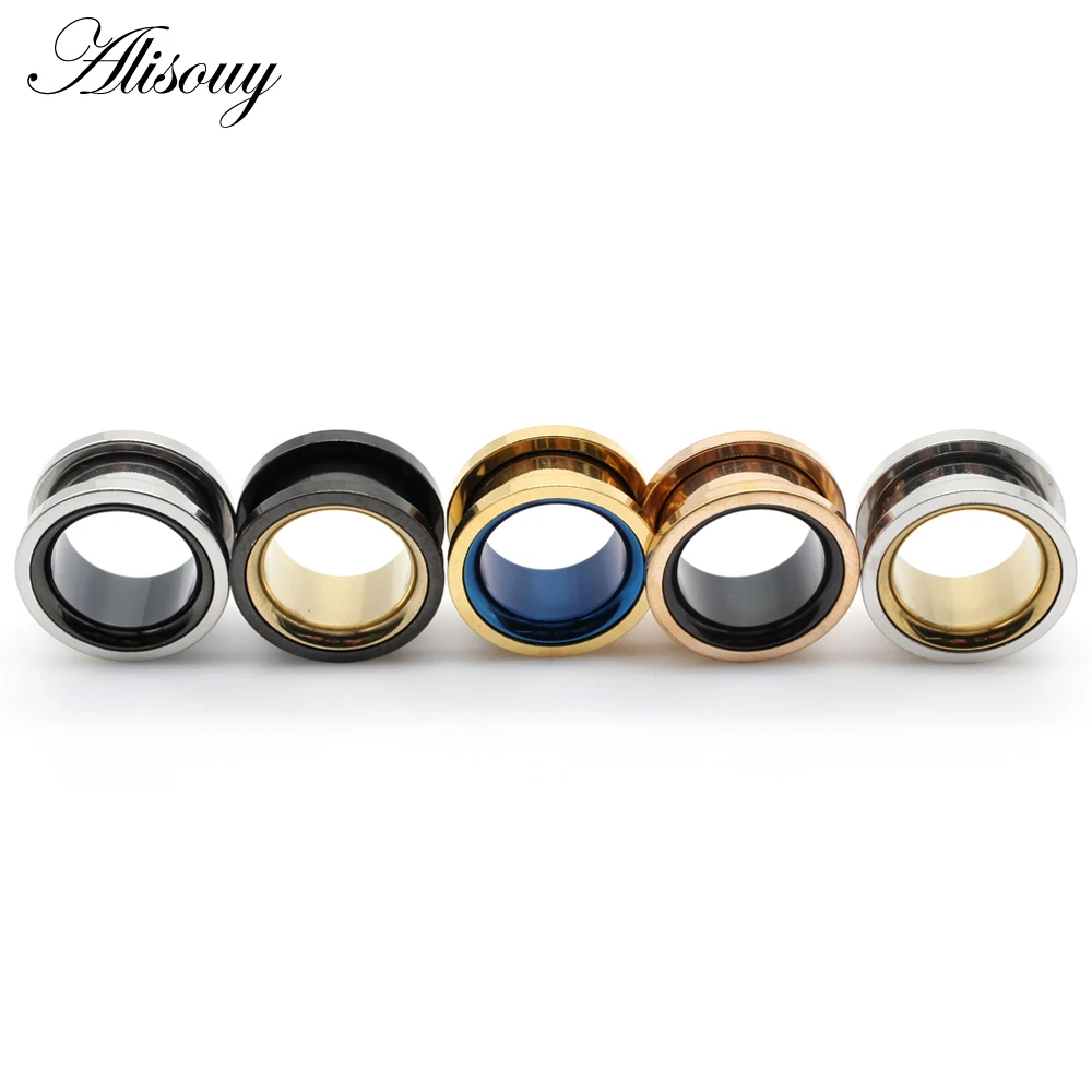 Alisouy 2 sztuki 6-30mm Stal N – Body Jewelry Gauges recenzja i cena