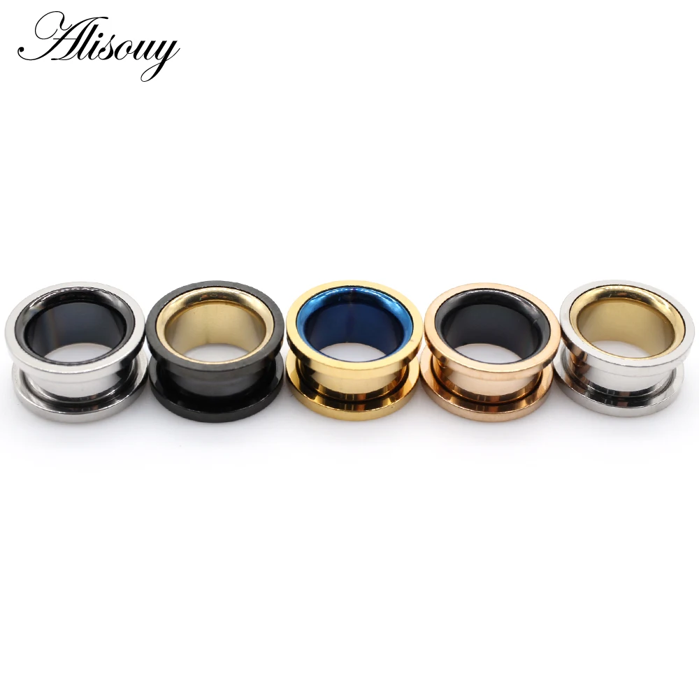 Alisouy 2 sztuki 6-30mm Stal N – Body Jewelry Gauges recenzja i cena