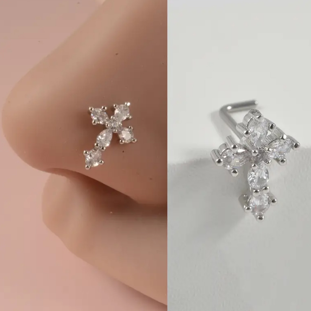 1 szt. Pierścień do nosa typu  – Body Jewelry Implants recenzja i cena