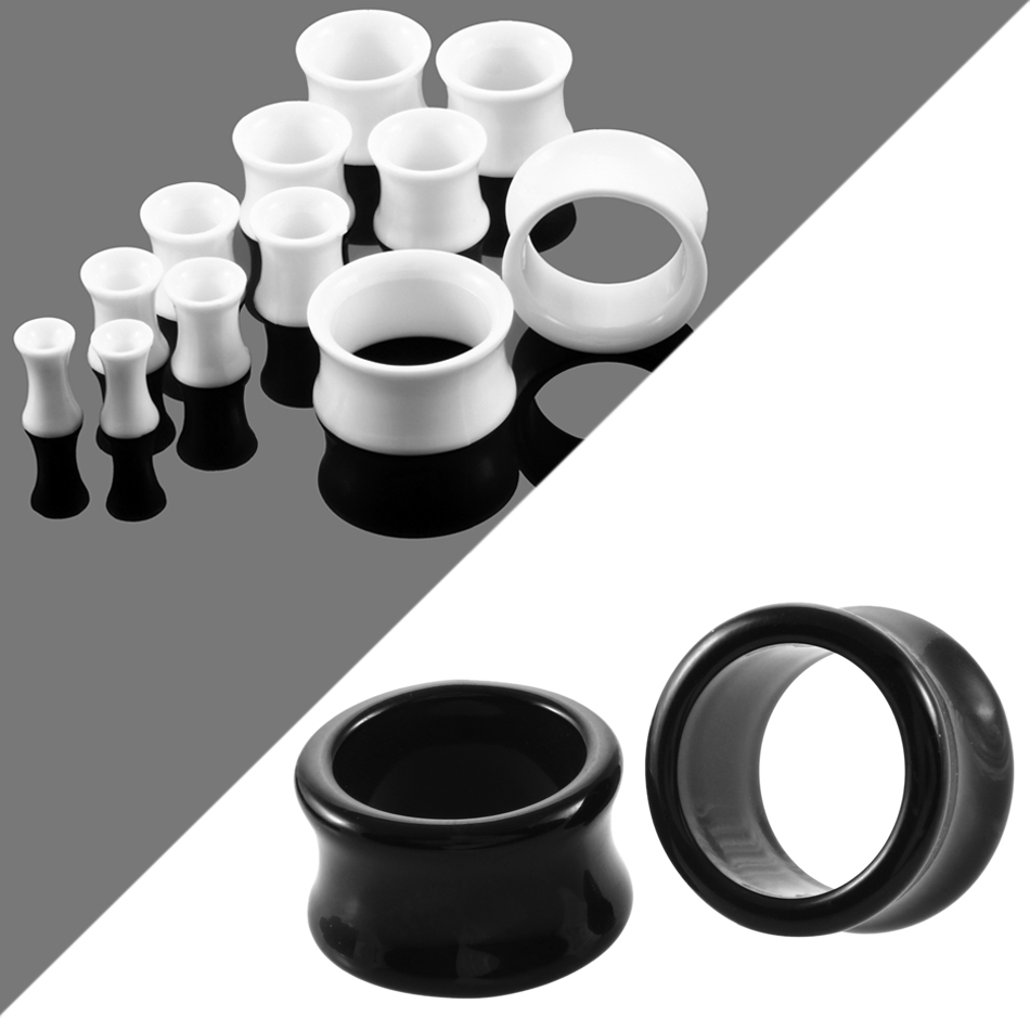 2 szt. czerwone płynne wskaźni – Body Jewelry Gauges recenzja i cena