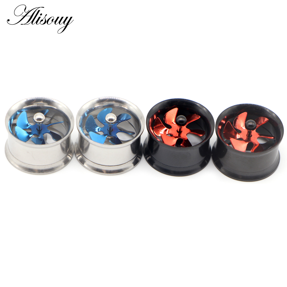 Alisouy 2 szt. Śruba śmigła tu – Body Jewelry Gauges recenzja i cena