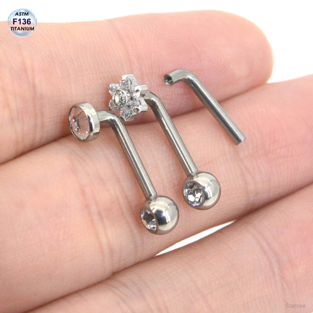 1 szt. Przyjemniejszy w użyciu – Body Jewelry Vertical Labret recenzja i cena