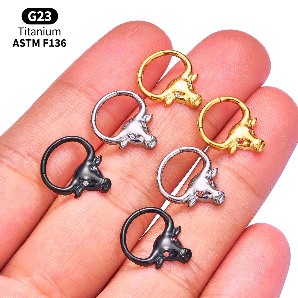 Zestaw kolczyków typu clicker  – Body Jewelry Vertical Labret recenzja i cena